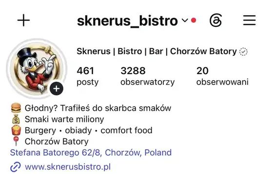 Profil Sknerus Bistro teraz: 3288 obserwujących